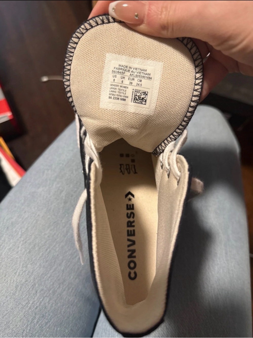 SOLD!!!!Women’s Platform Converse Chuck Taylor All Star High Top Sneakers - Picture 8 of 8